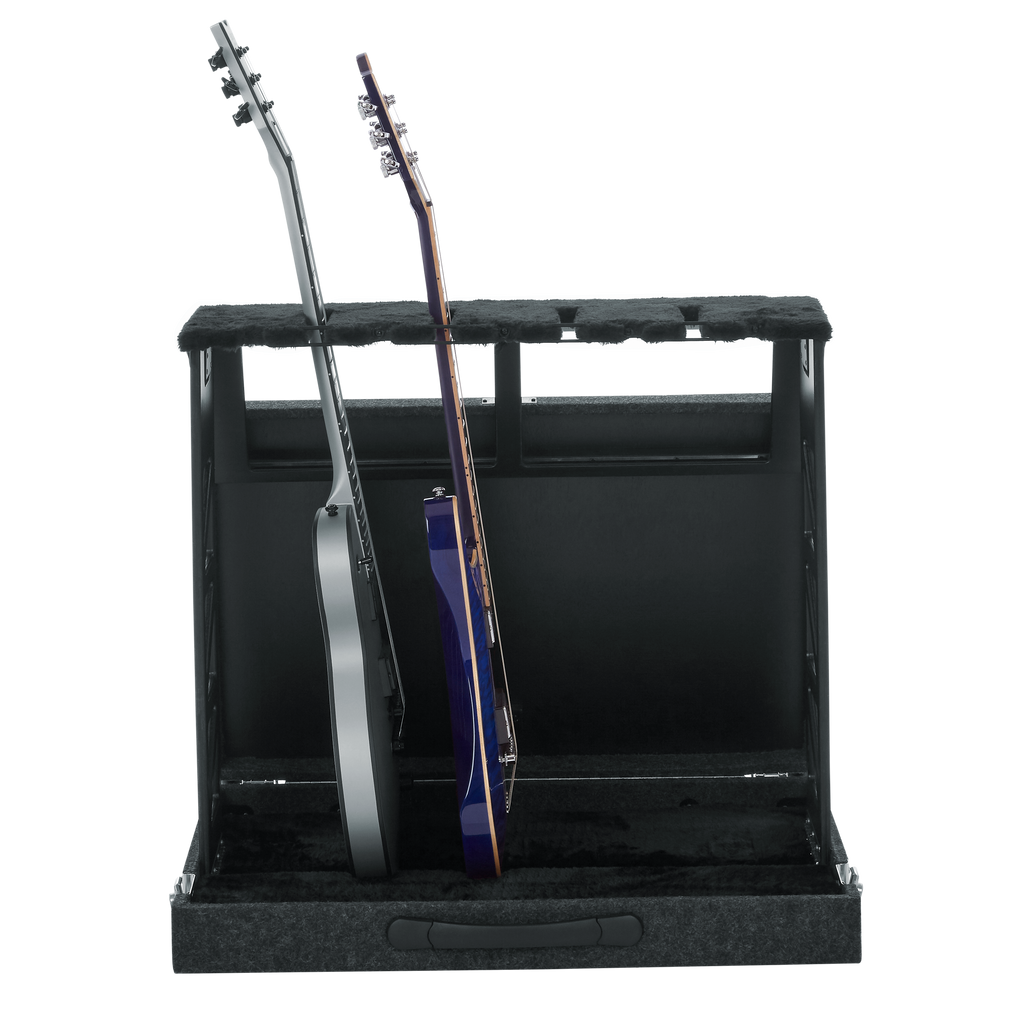 Rack Style 4 Guitar Stand that Folds into Case