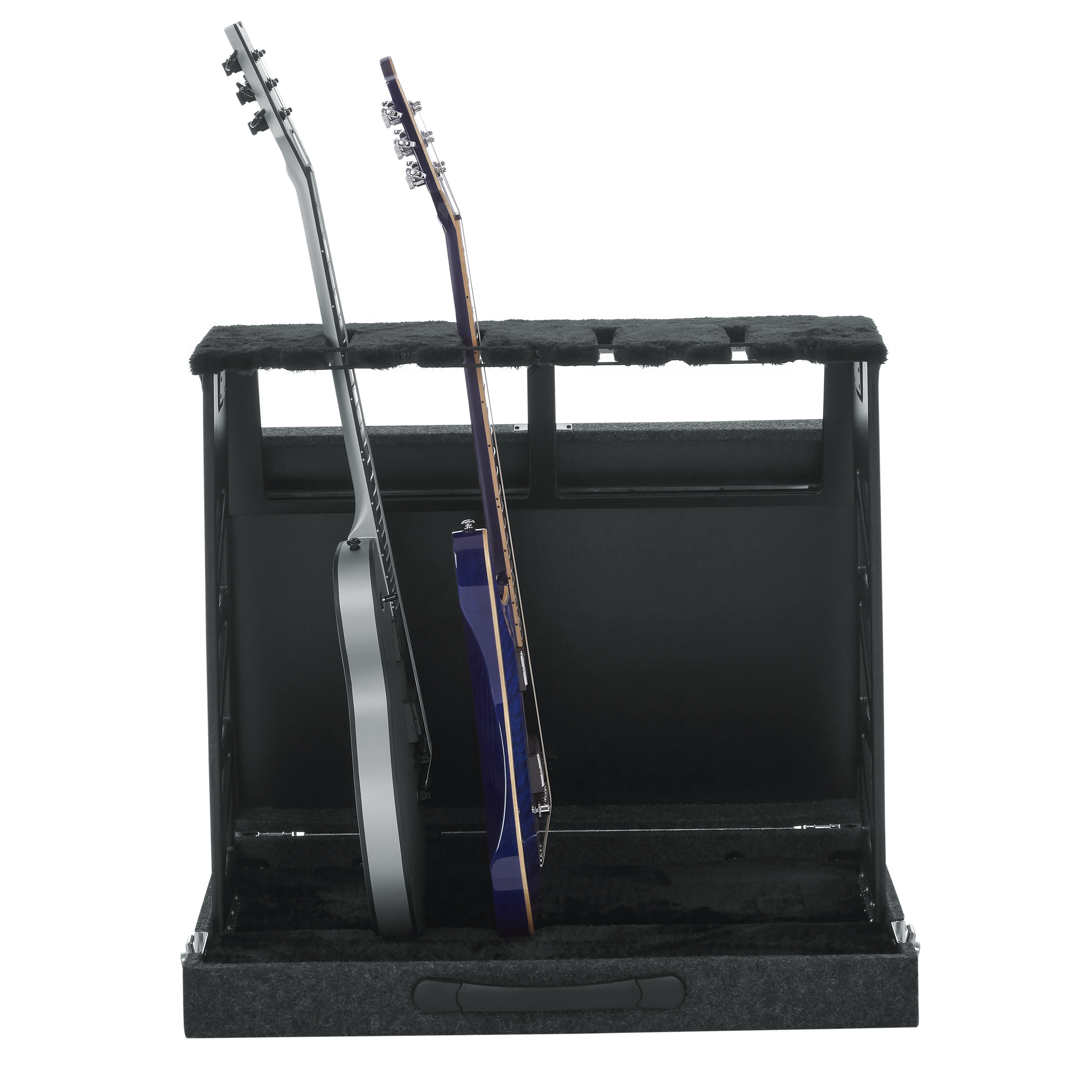 Rack Style 4 Guitar Stand that Folds into Case