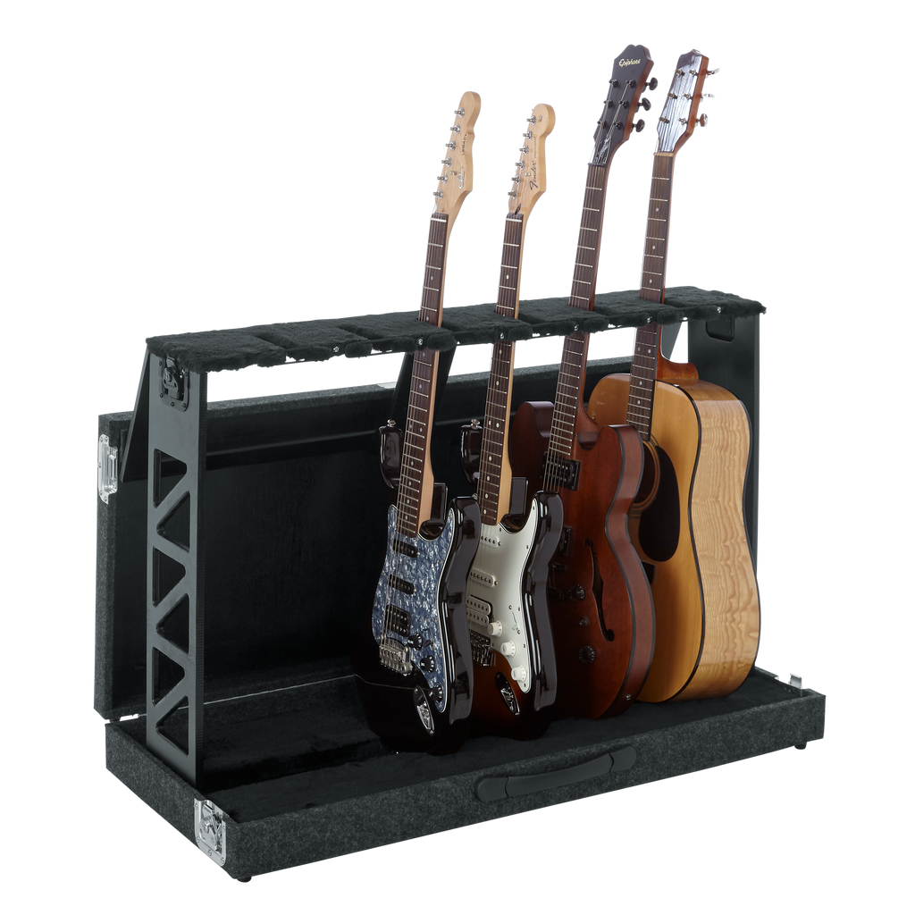 Rack Style 6 Guitar Stand that Folds into Case