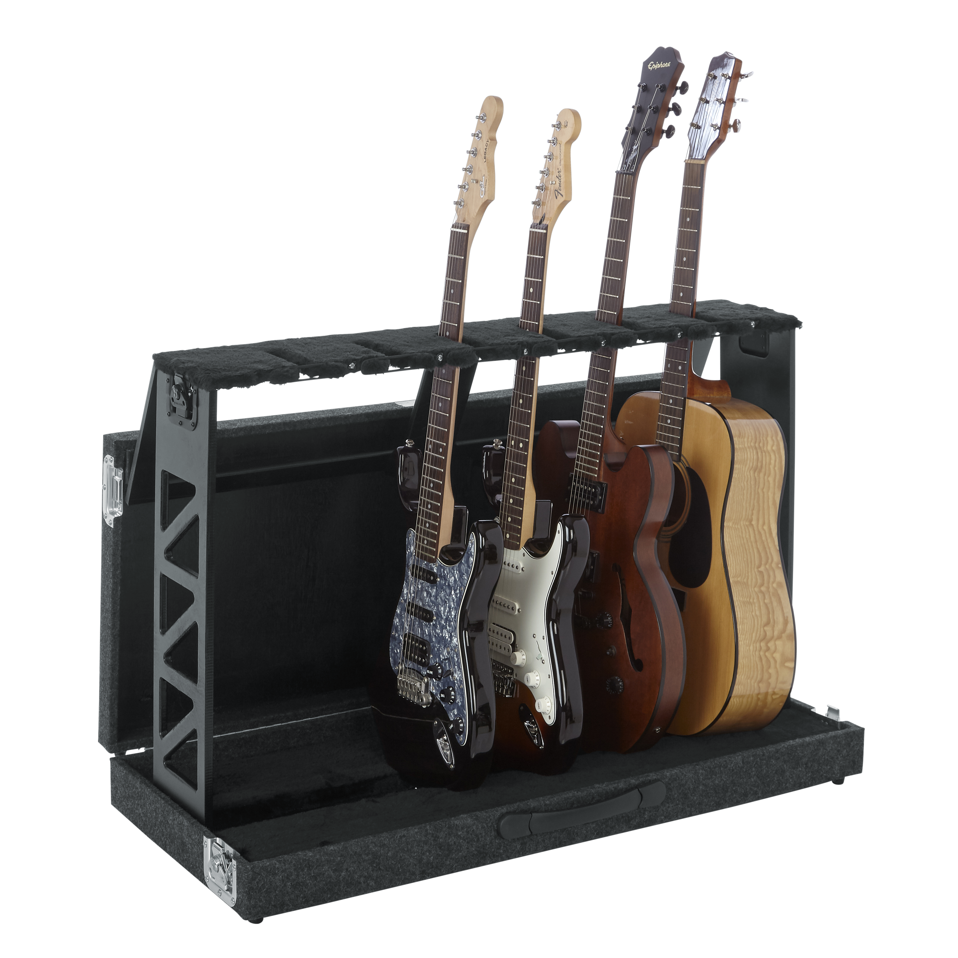 Rack Style 6 Guitar Stand that Folds into Case