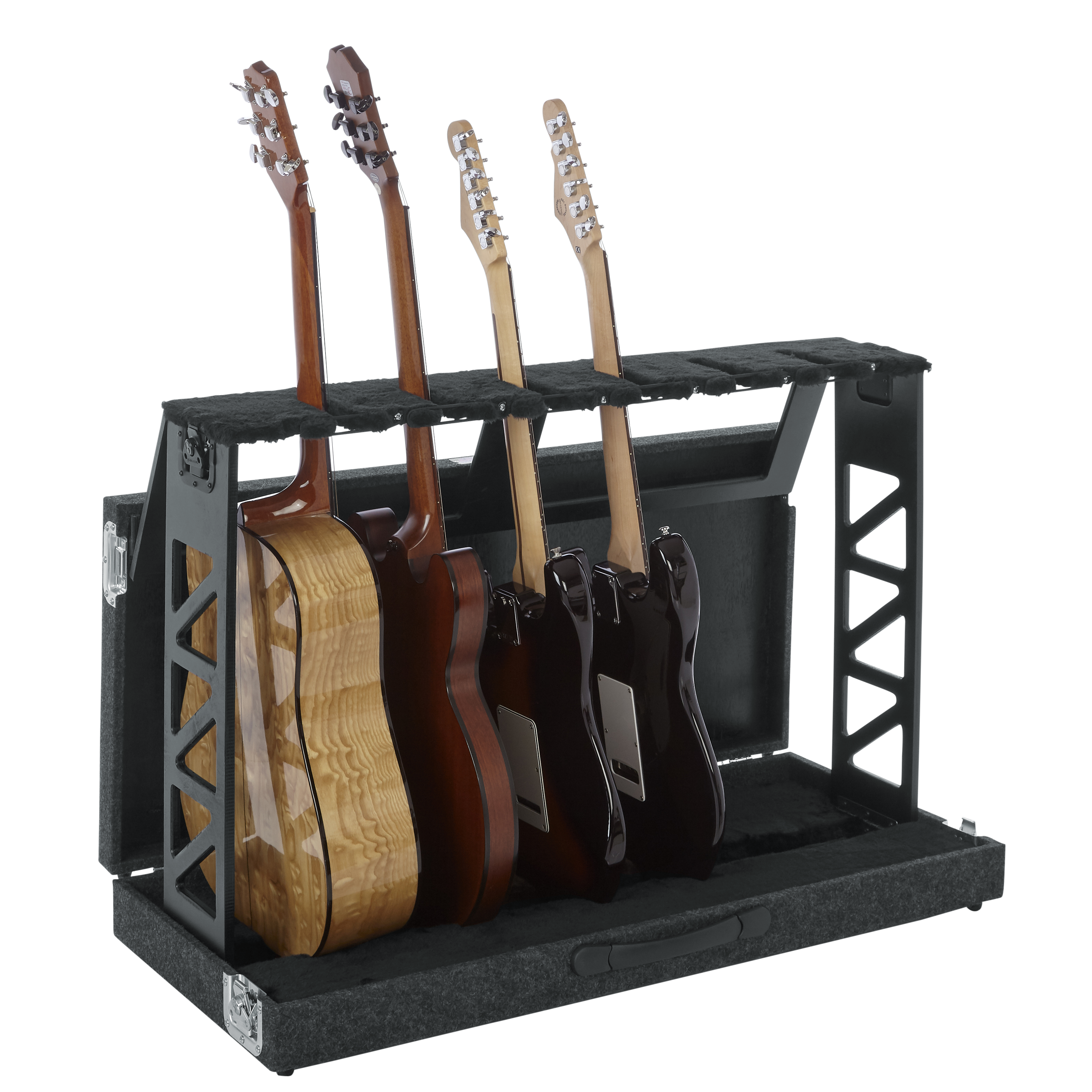 Rack Style 6 Guitar Stand that Folds into Case