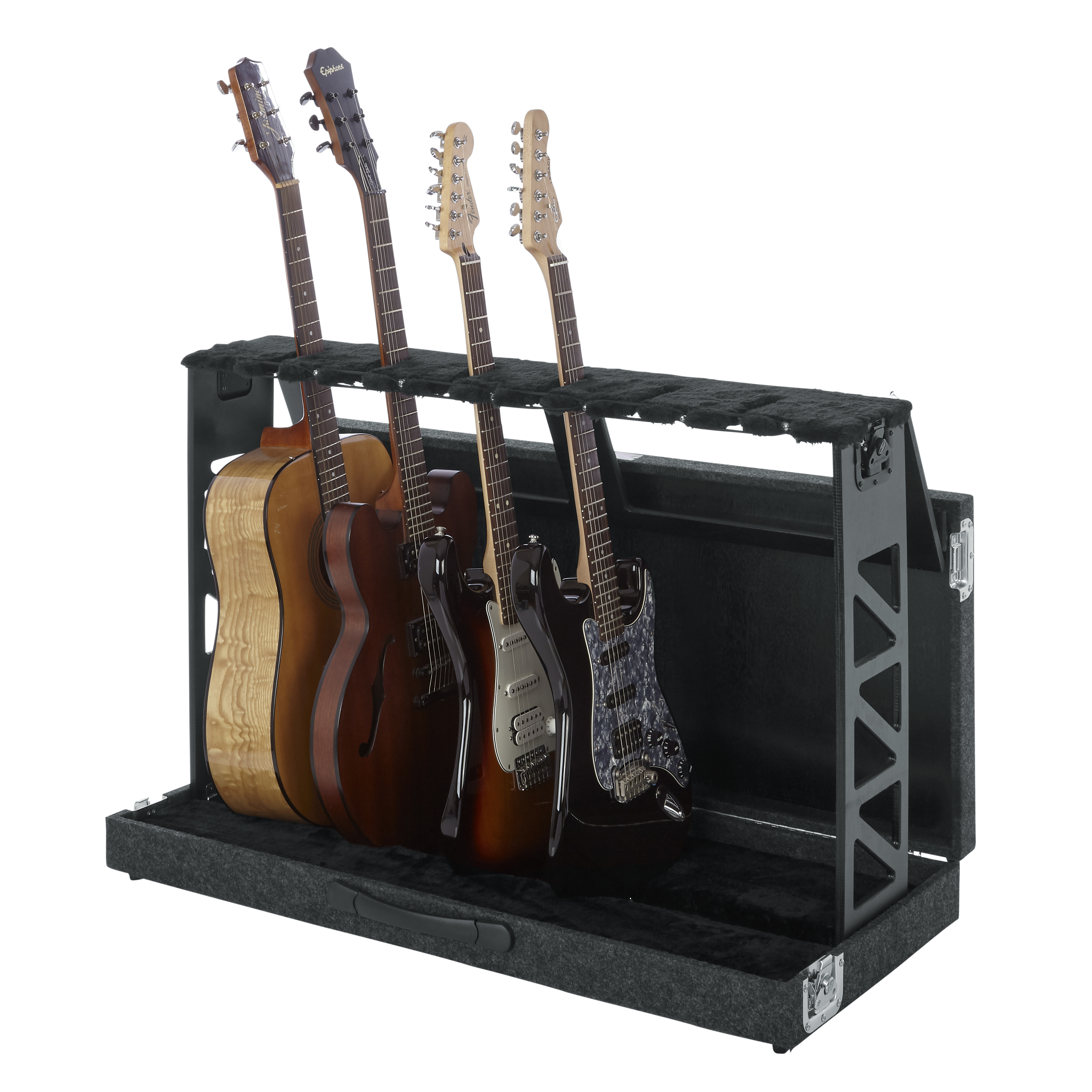 Rack Style 6 Guitar Stand that Folds into Case