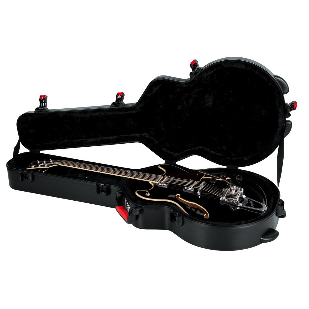 TSA ATA Molded Semi-Hollow Guitar Case