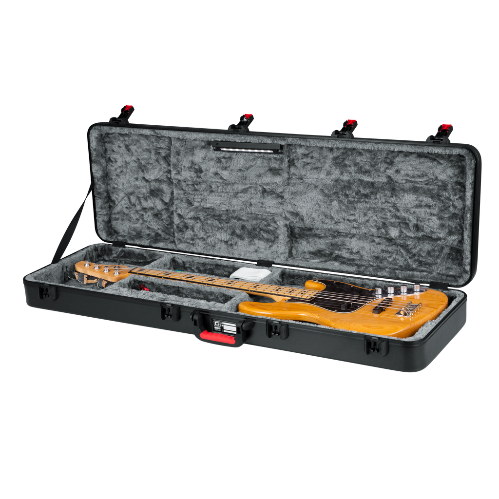 TSA ATA Molded Bass Guitar Case with LED Light
