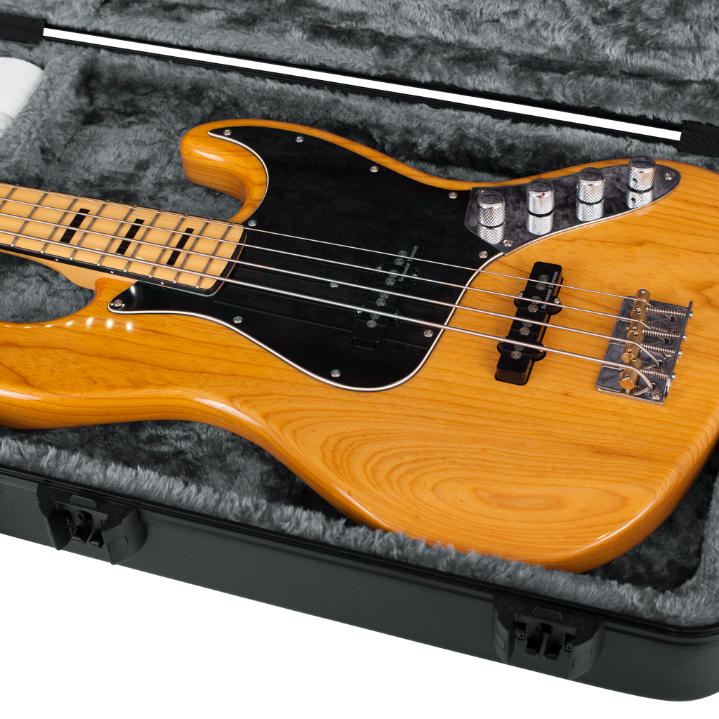 TSA ATA Molded Bass Guitar Case with LED Light