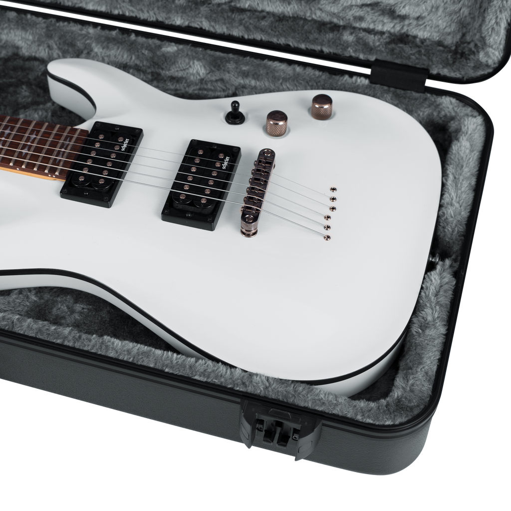 TSA ATA Molded Electric Guitar Case with LED Light