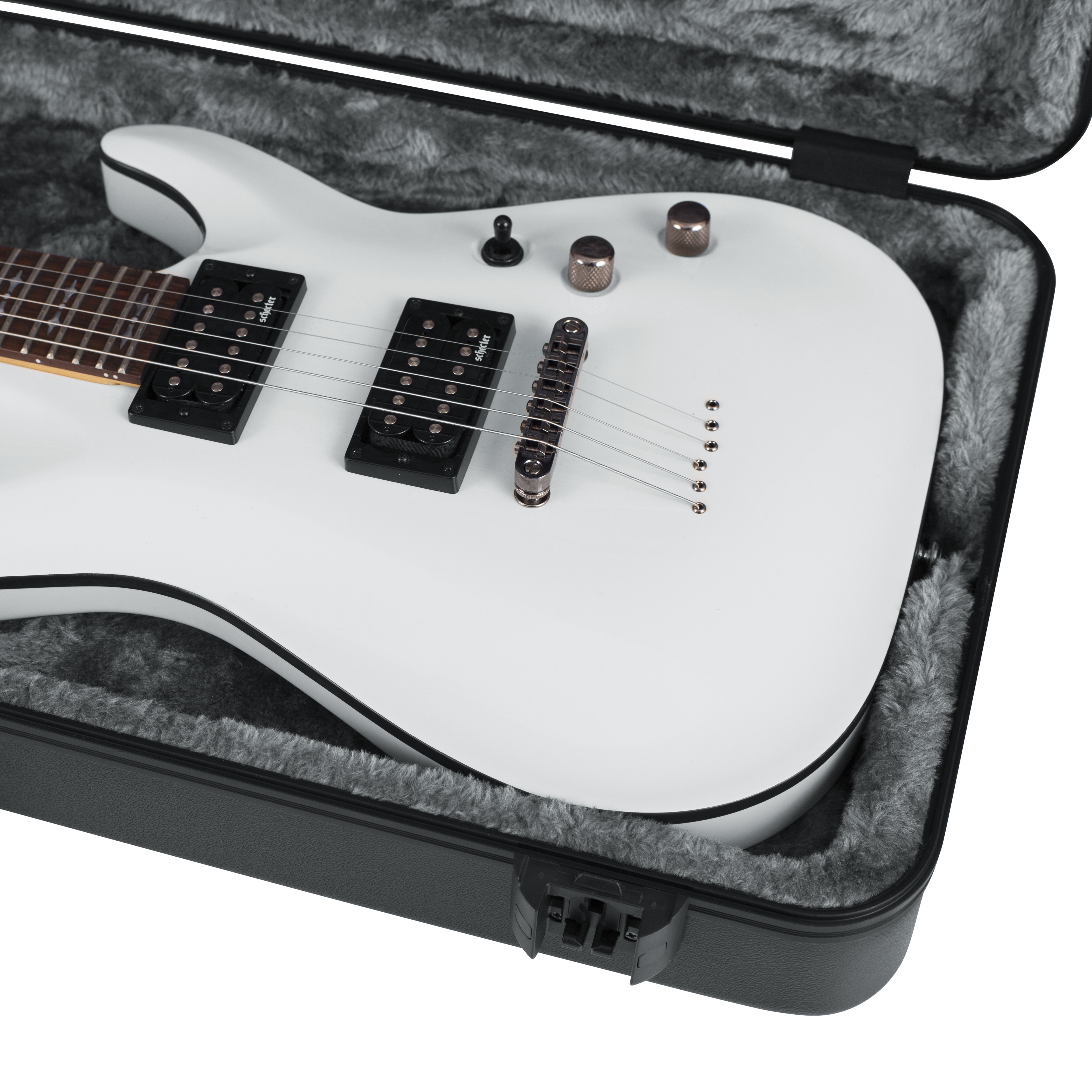 TSA ATA Molded Electric Guitar Case with LED Light