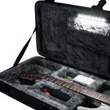 TSA ATA Molded Electric Guitar Case with LED Light