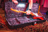 TSA ATA Molded Electric Guitar Case with LED Light