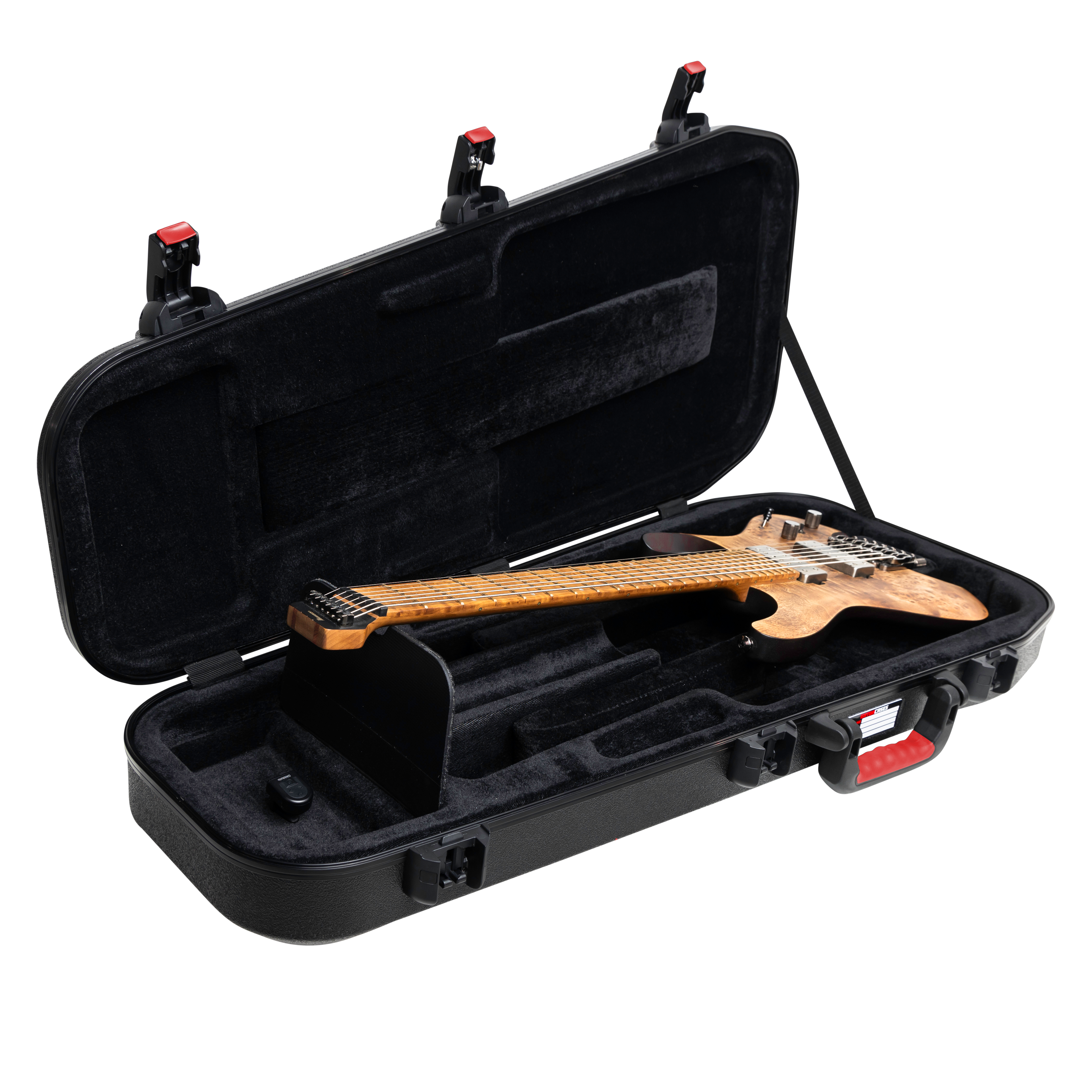 TSA ATA Molded Headless Electric Guitar Case