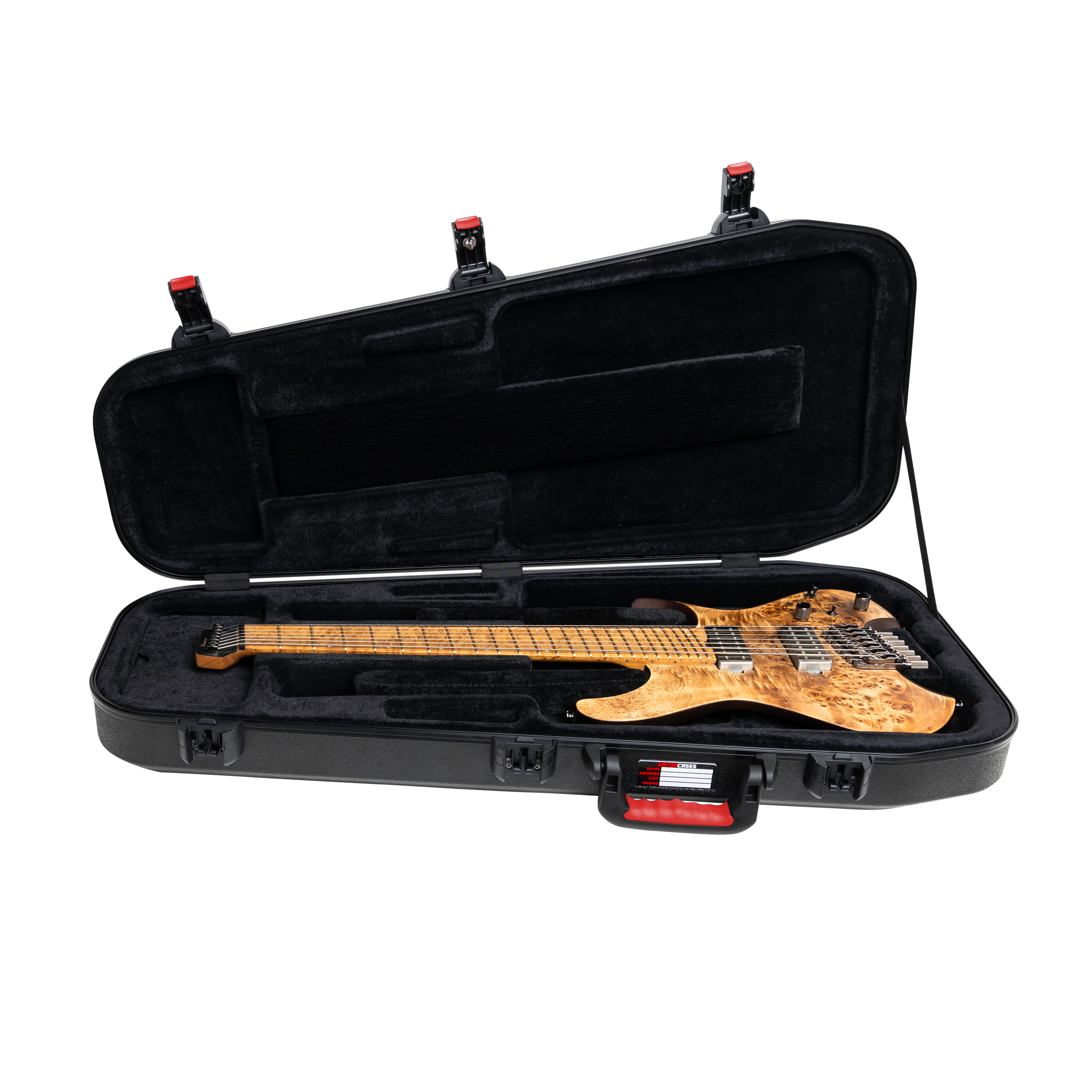 TSA ATA Molded Headless Electric Guitar Case