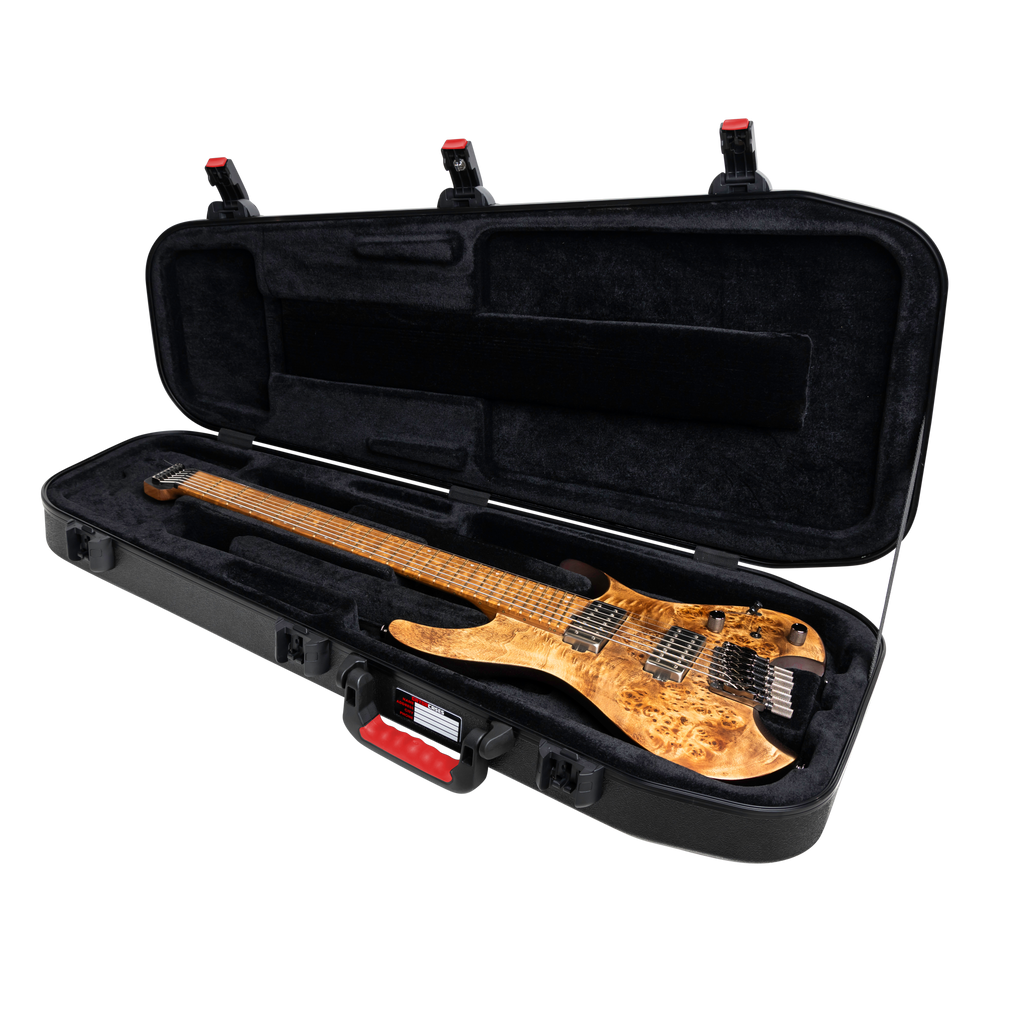 TSA ATA Molded Headless Electric Guitar Case