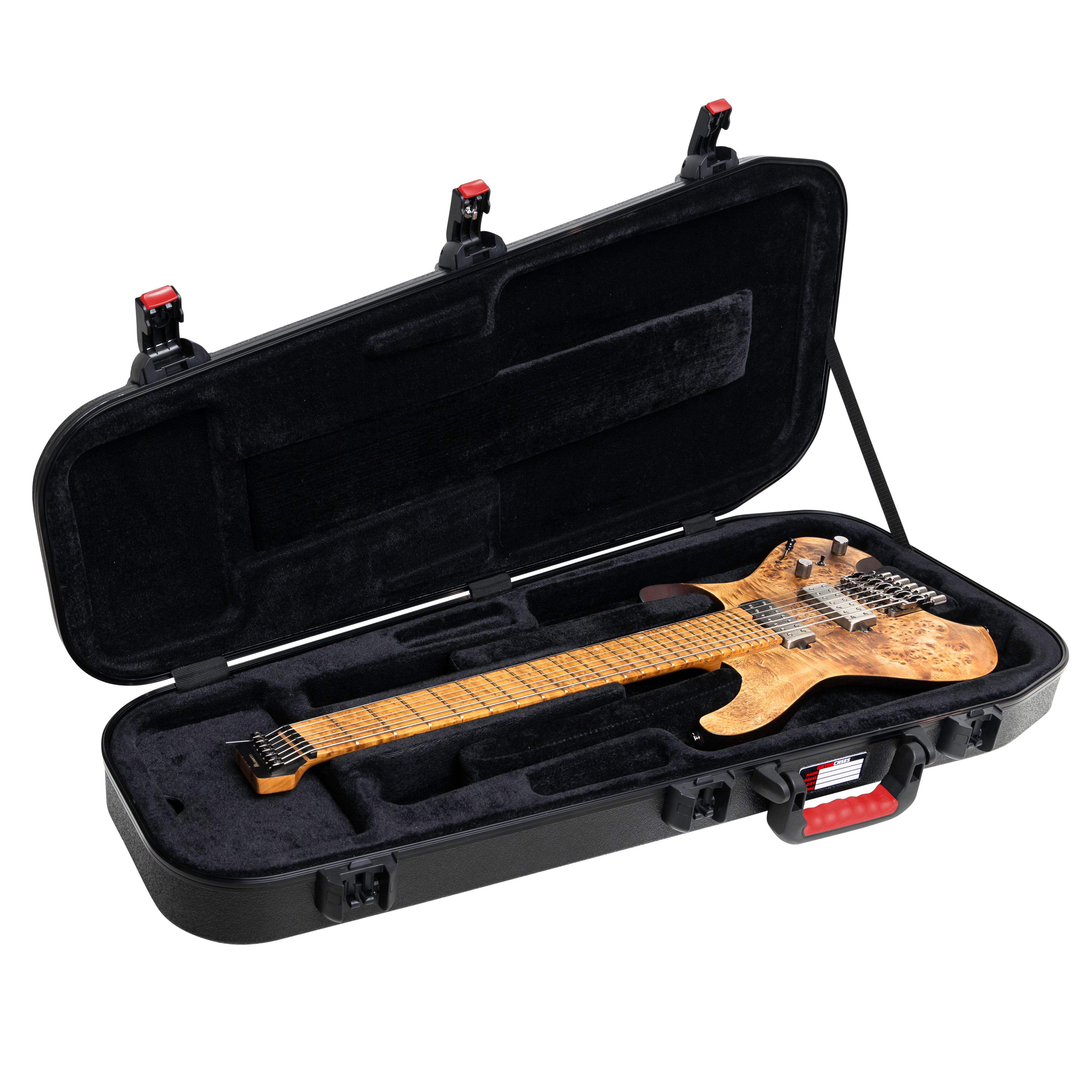 TSA ATA Molded Headless Electric Guitar Case