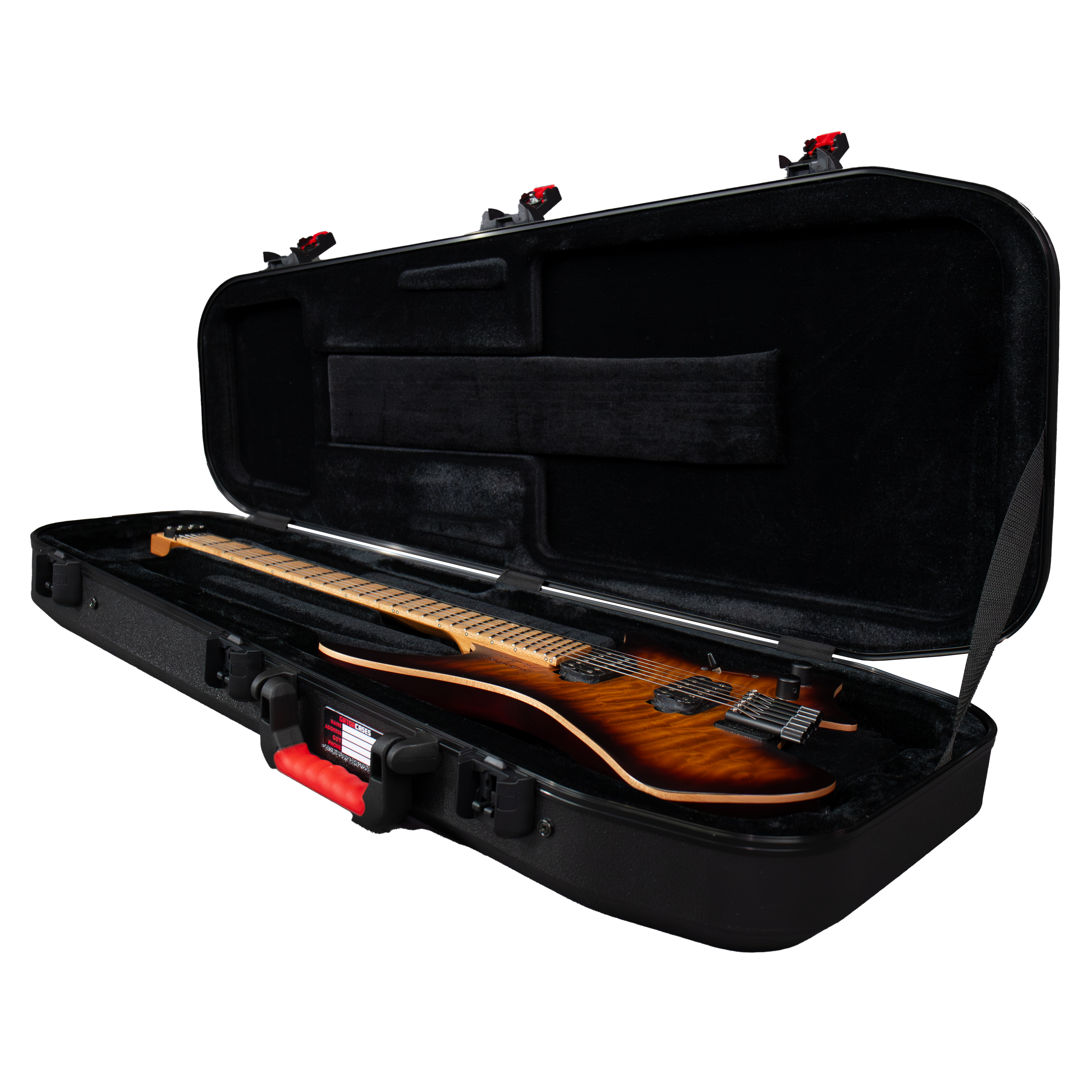TSA ATA Molded Headless Electric Guitar Case