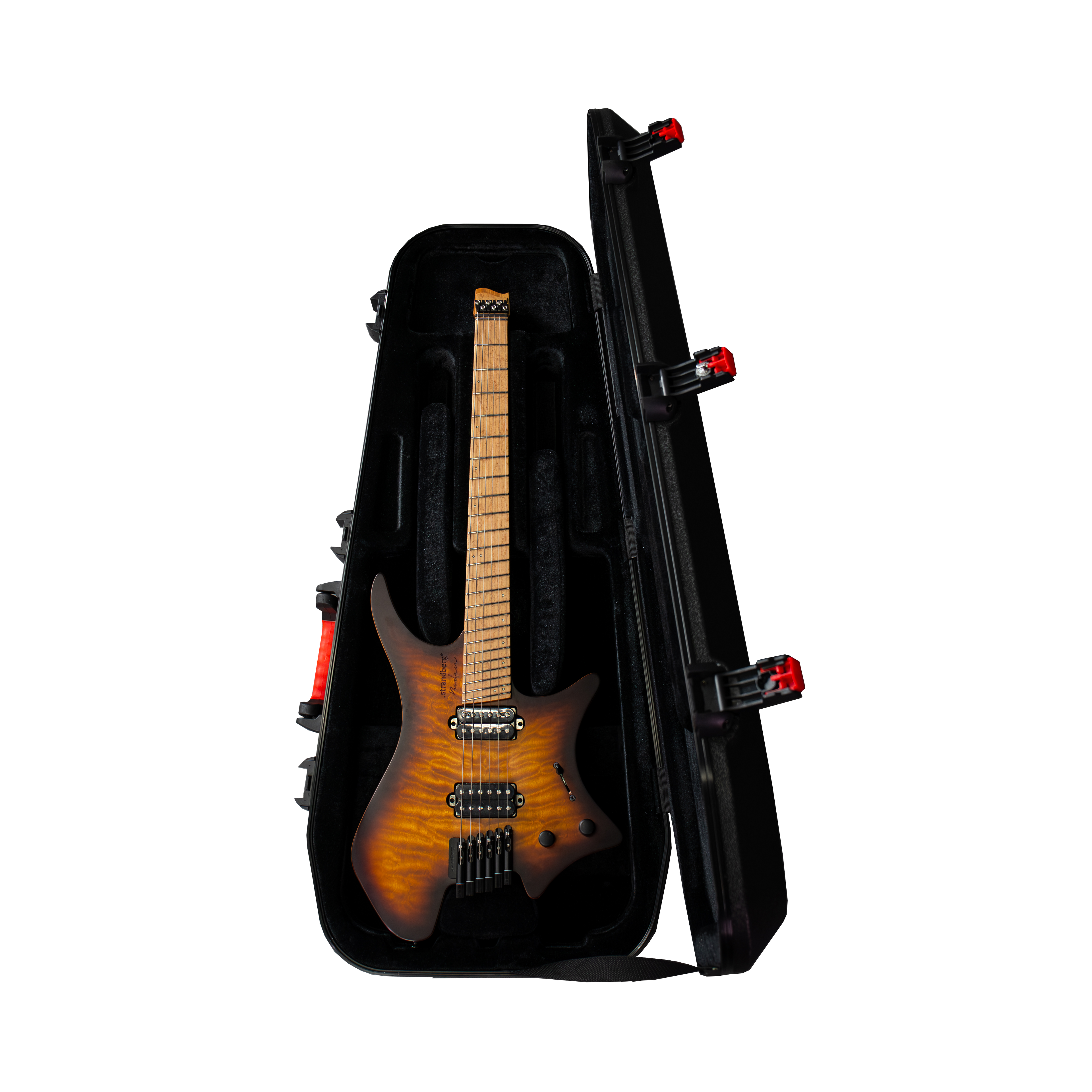 TSA ATA Molded Headless Electric Guitar Case