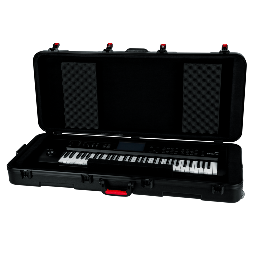 TSA ATA Molded 61-note Keyboard Case w/ Wheels