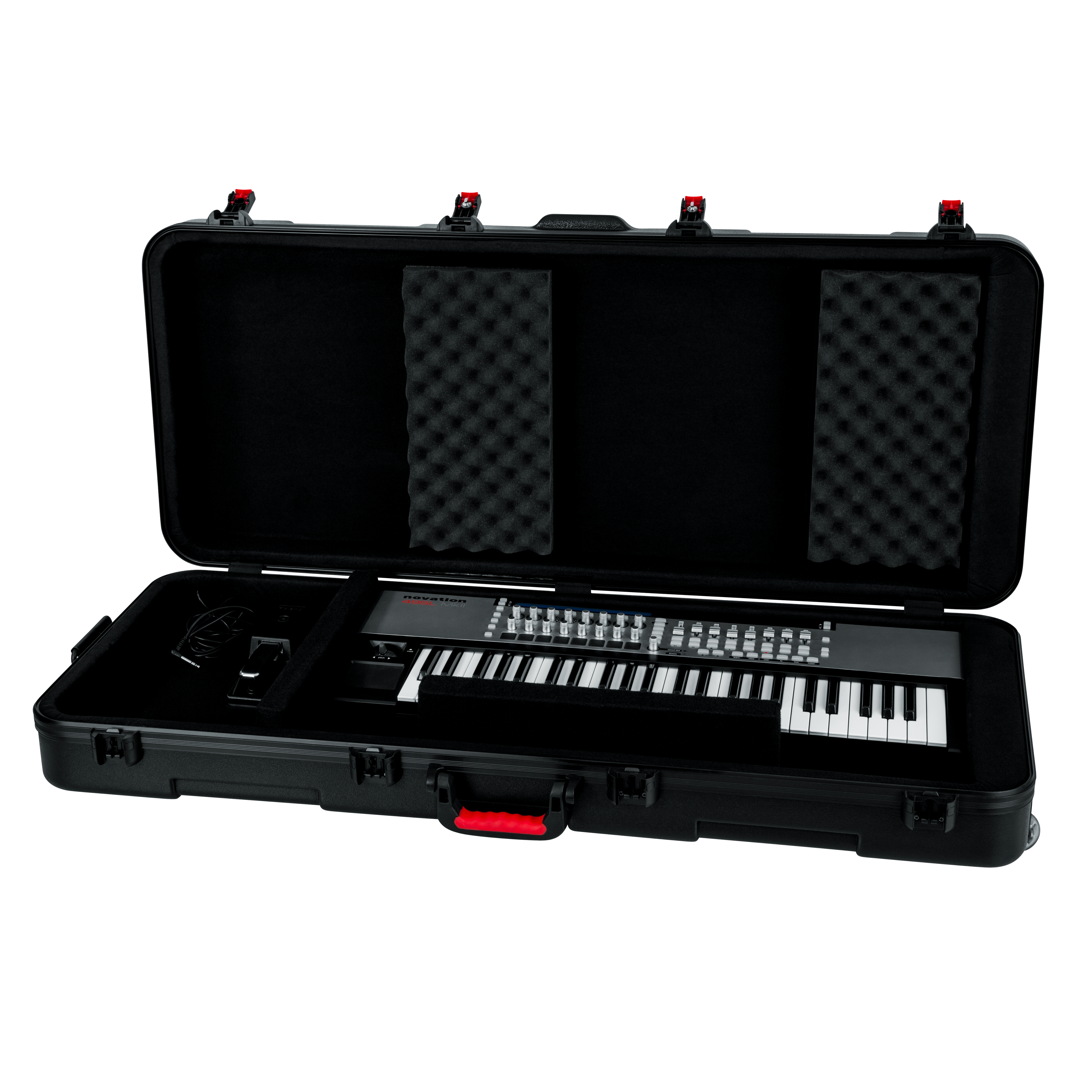TSA ATA Molded 61-note Keyboard Case w/ Wheels