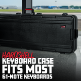 TSA ATA Molded 61-note Keyboard Case w/ Wheels
