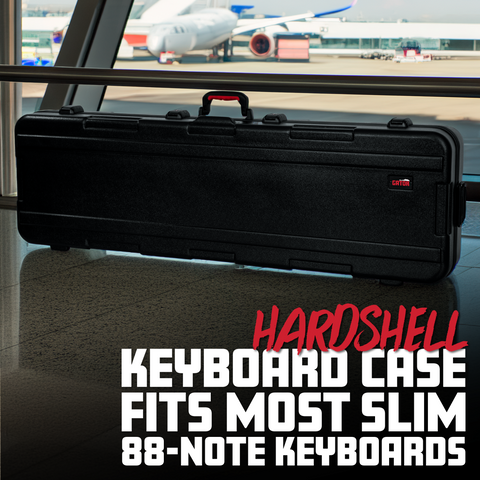 TSA ATA Slim 88-note Keyboard Case w/ Wheels