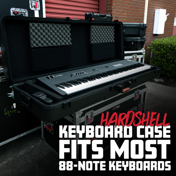 TSA ATA Molded 88-note Keyboard Case w/ Wheels