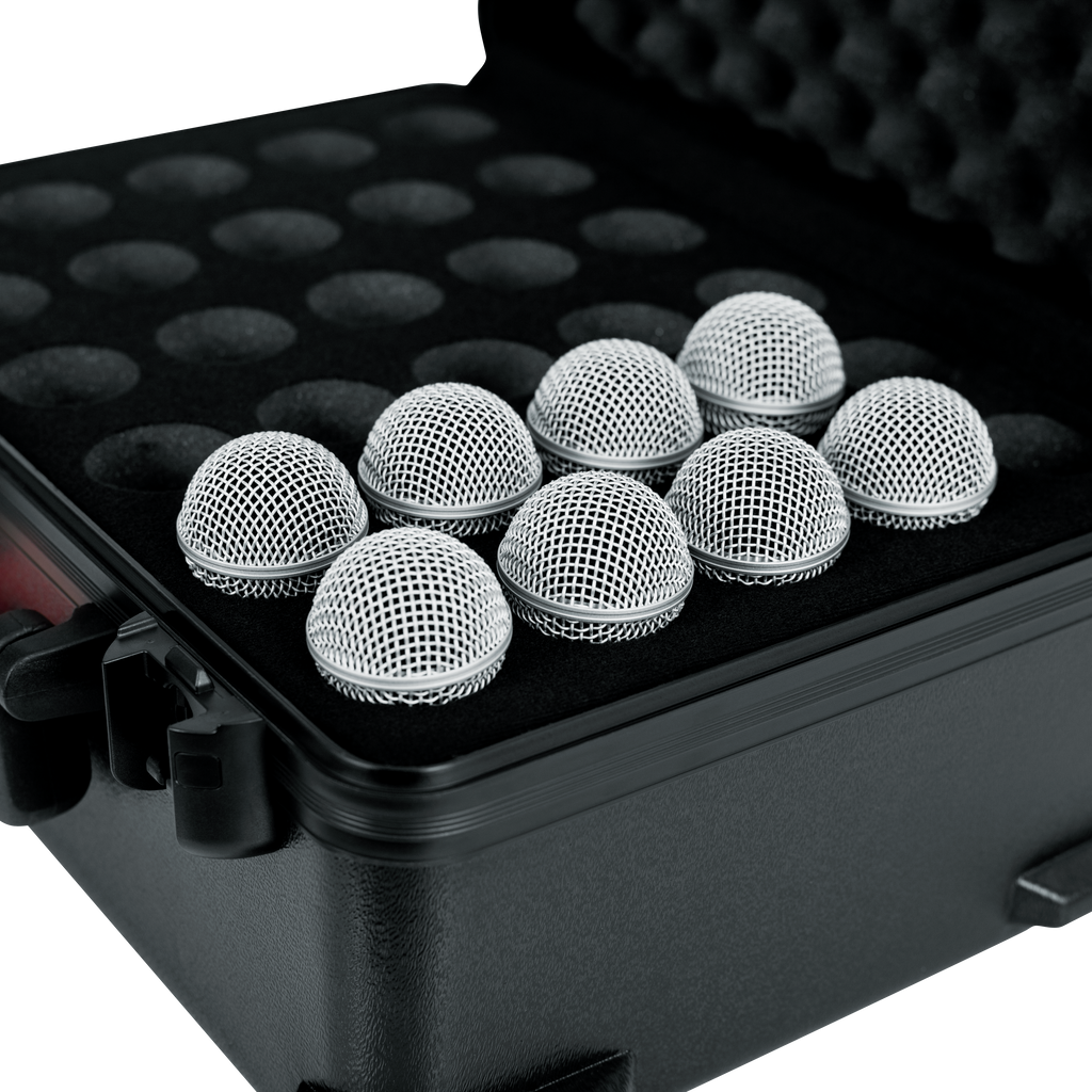 TSA ATA Molded Case w/ Drops for (30) Mics