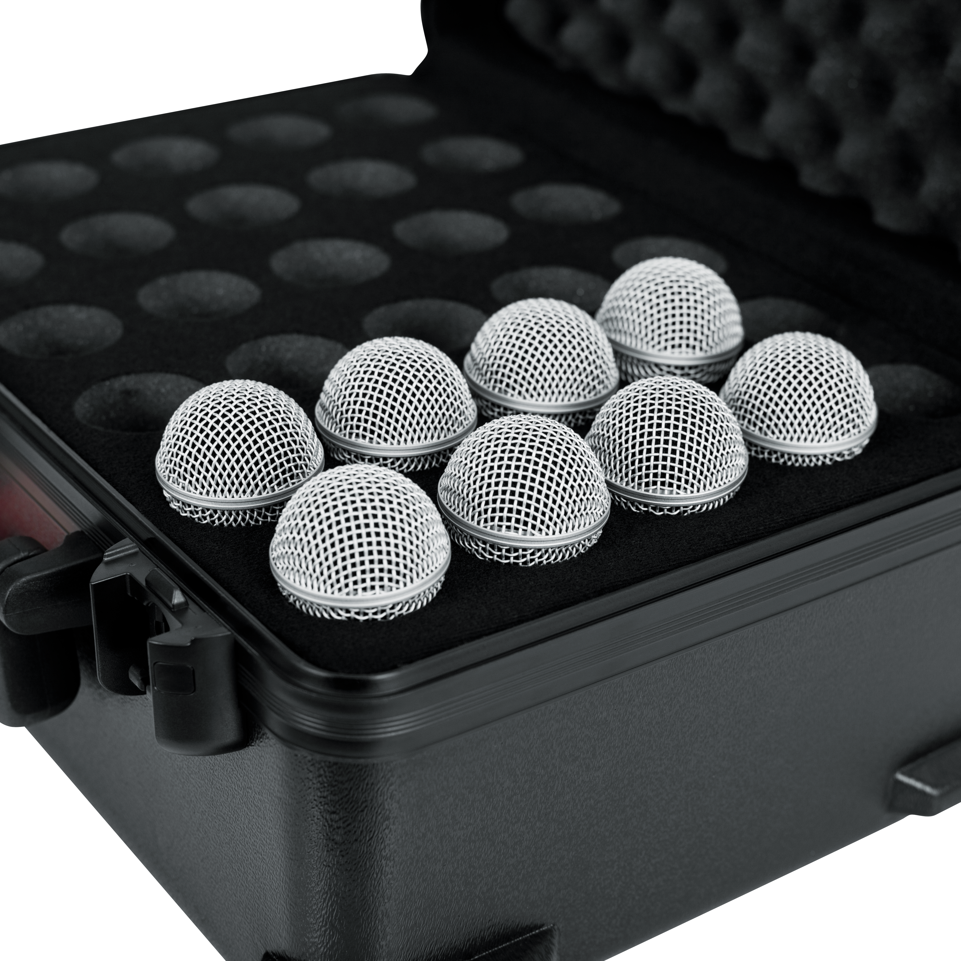 TSA ATA Molded Case w/ Drops for (30) Mics