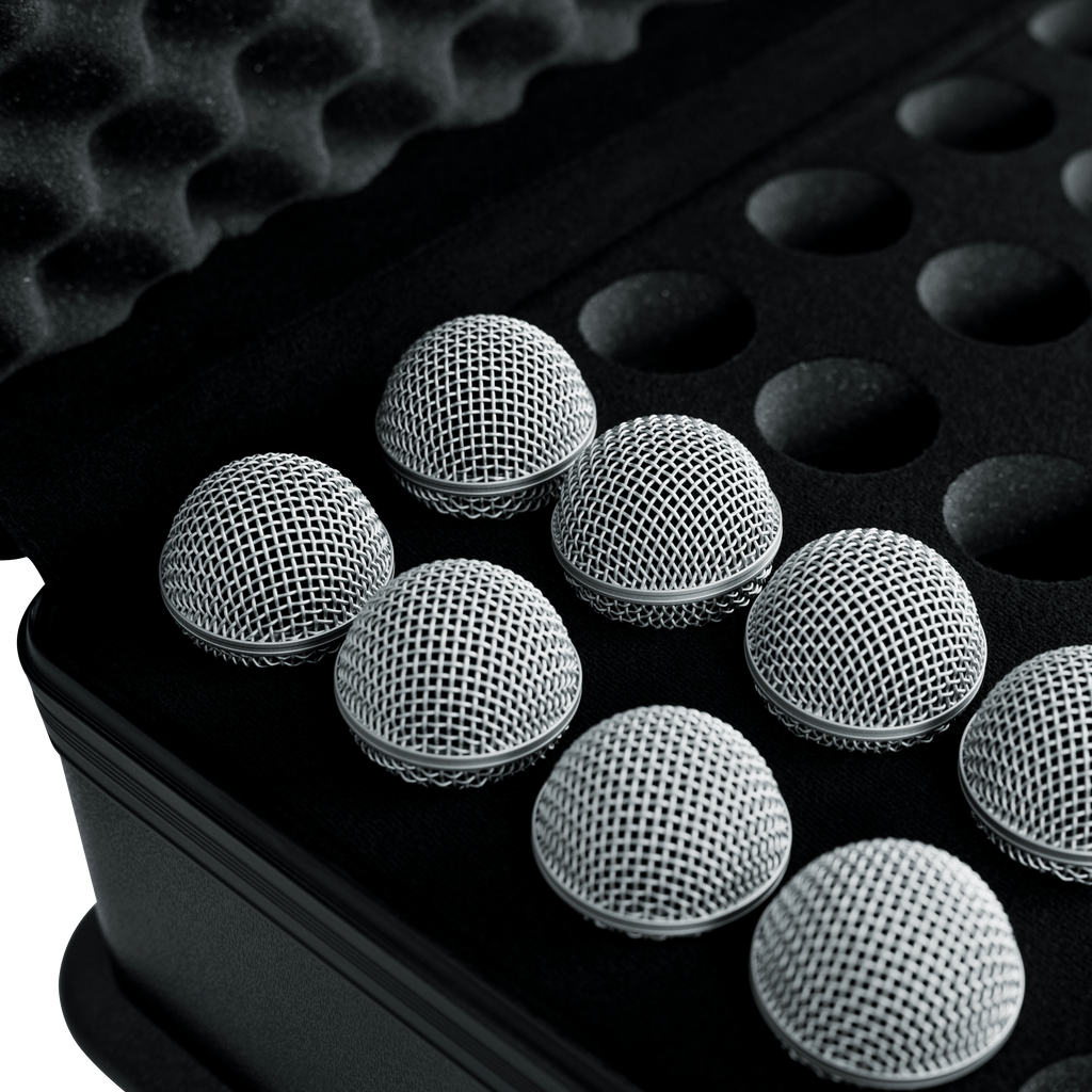 TSA ATA Molded Case w/ Drops for (30) Mics