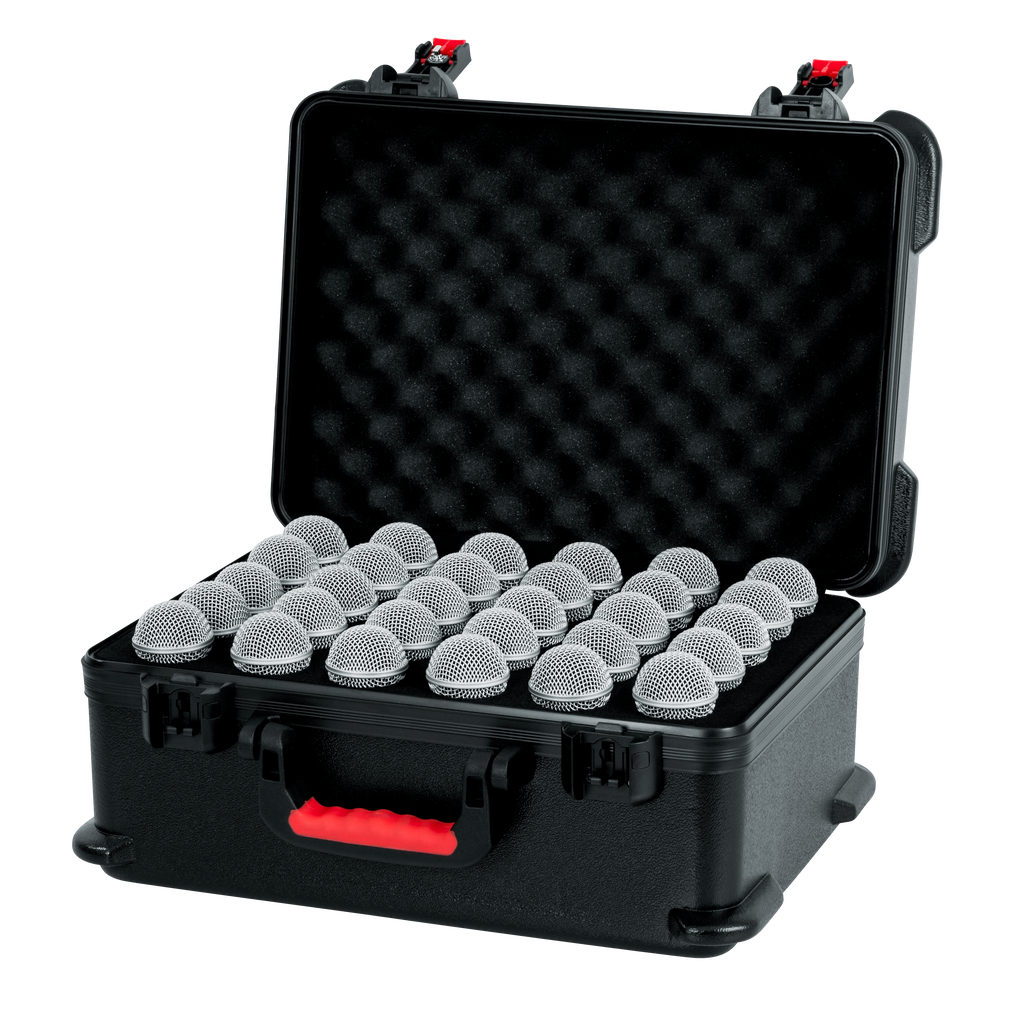 TSA ATA Molded Case w/ Drops for (30) Mics
