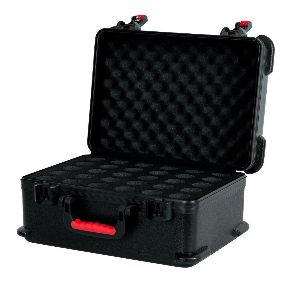 TSA ATA Molded Case w/ Drops for (30) Mics