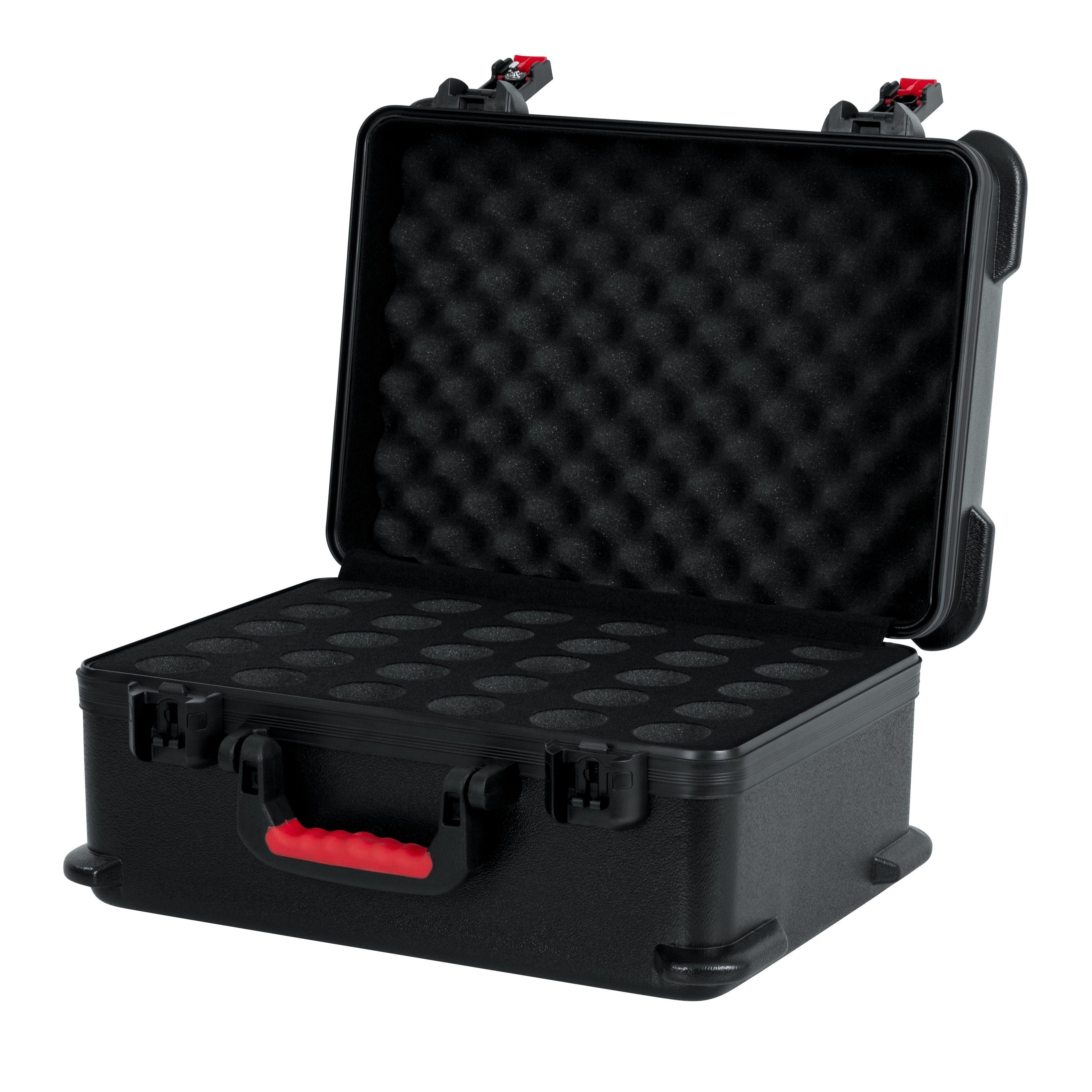 TSA ATA Molded Case w/ Drops for (30) Mics