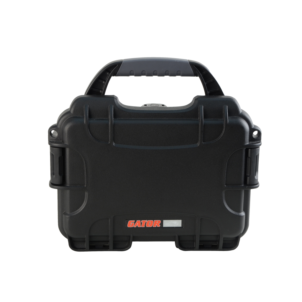 Waterproof case w/ diced foam; 7.4"x4.9"x3.1"