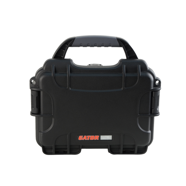 Waterproof case w/ diced foam; 7.4"x4.9"x3.1"