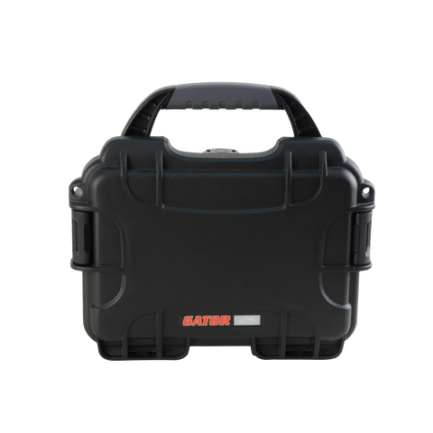 Waterproof case w/ diced foam; 7.4"x4.9"x3.1"