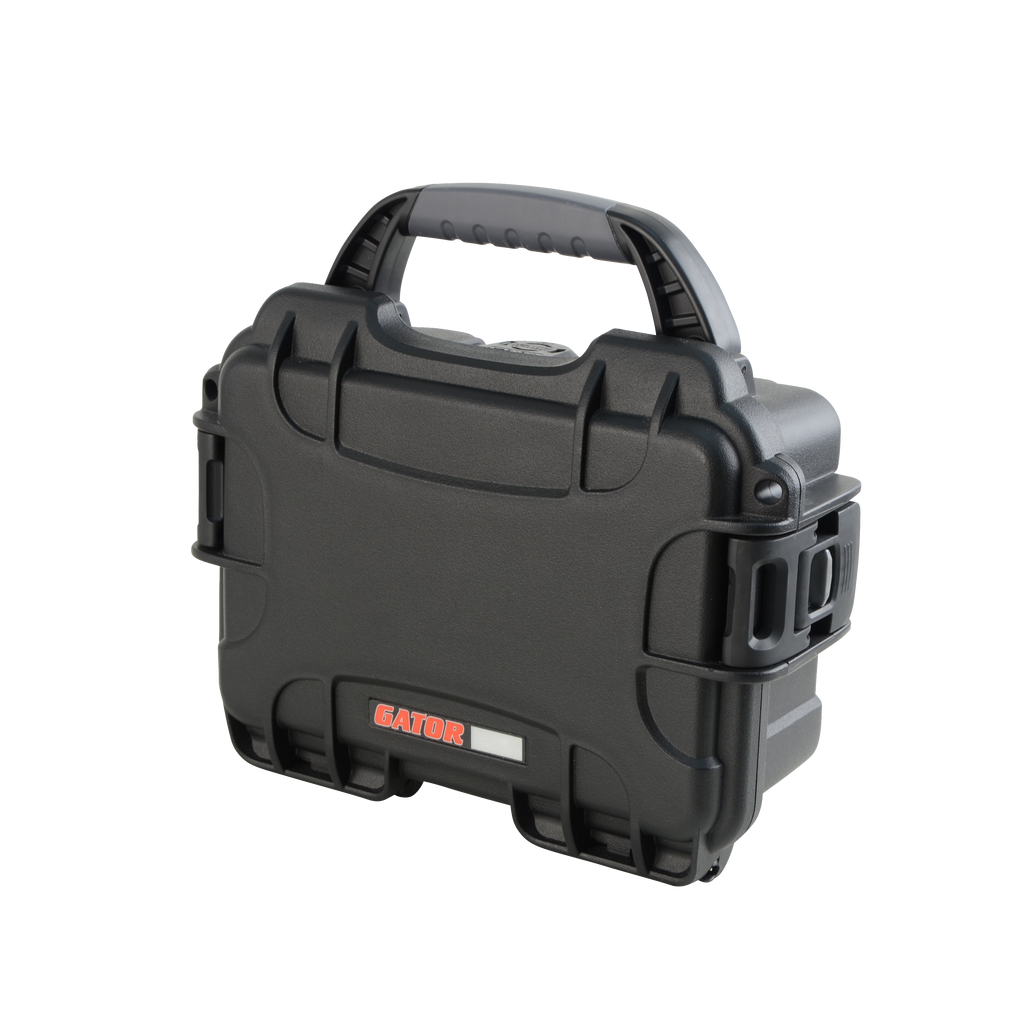 Waterproof case w/ diced foam; 7.4"x4.9"x3.1"
