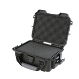Waterproof case w/ diced foam; 7.4"x4.9"x3.1"