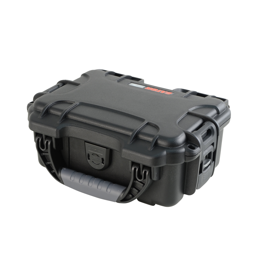 Waterproof case w/ diced foam; 7.4"x4.9"x3.1"