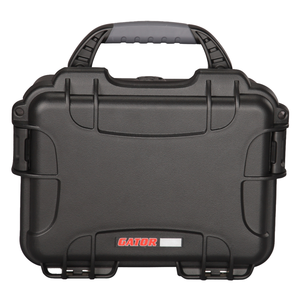 Waterproof case w/ diced foam; 8.4"x6"x3.7"