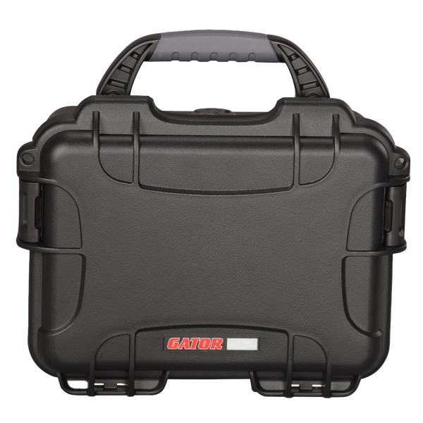 Waterproof case w/ diced foam; 8.4"x6"x3.7"