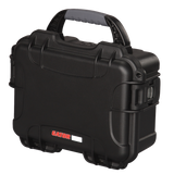 Waterproof case w/ diced foam; 8.4"x6"x3.7"