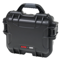 Waterproof case w/ diced foam; 9.4"x7.4"x5.5"