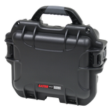 Waterproof case w/ diced foam; 9.4"x7.4"x5.5"