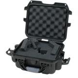 Waterproof case w/ diced foam; 9.4"x7.4"x5.5"
