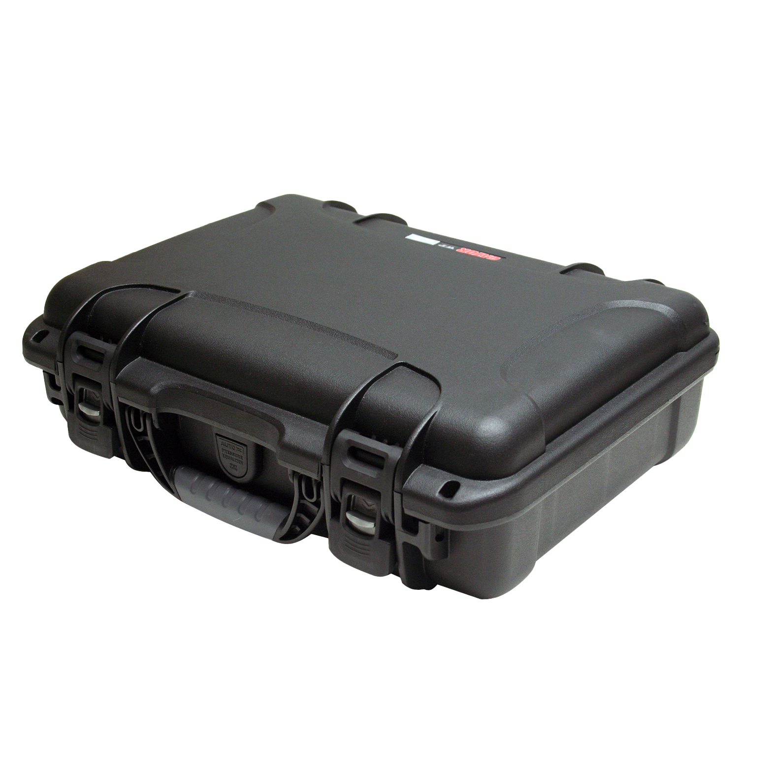 Waterproof case w/ diced foam; 13.2"x9.2"x3.8"