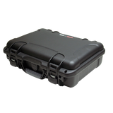 Waterproof case w/ diced foam; 13.2"x9.2"x3.8"