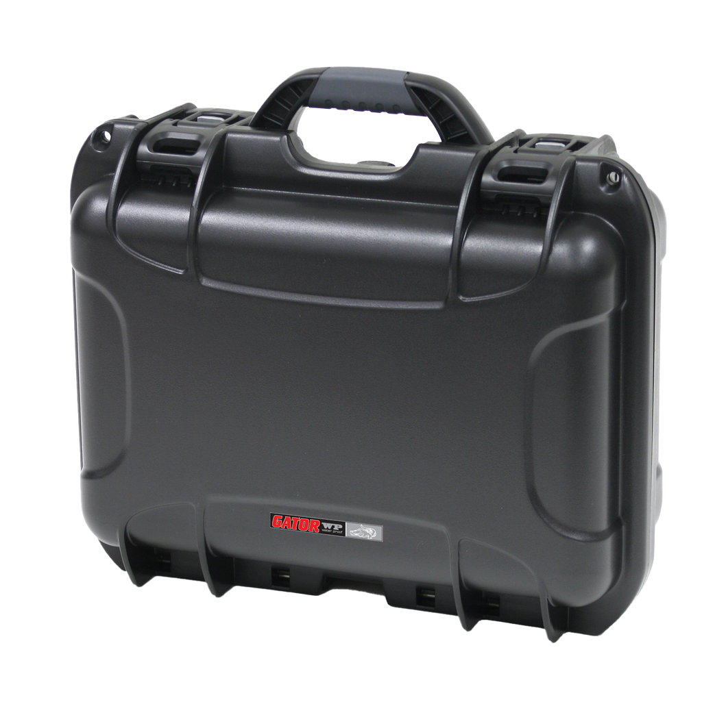 Waterproof case w/diced foam; 13.8"x9.3"x6.2"