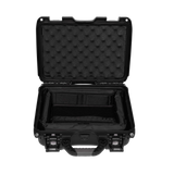 Waterproof case w/divider system; 13.8"x9.3"x6.2"