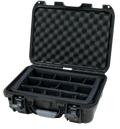 Waterproof case w/ divider system; 15"x10.5"x6.2"