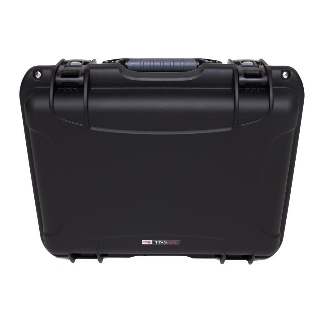 Waterproof case w/ divider system; 18"x13"x6.9"