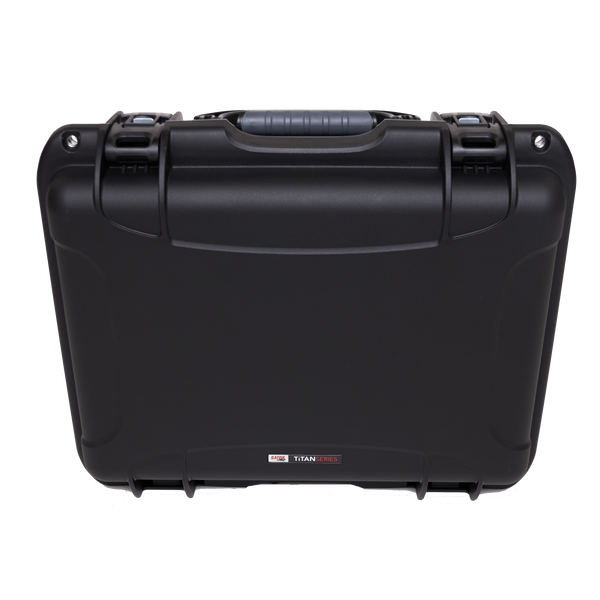 Waterproof case w/ divider system; 18"x13"x6.9"