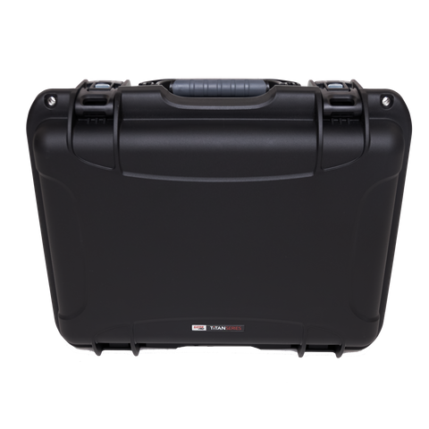 Waterproof case w/ divider system; 18"x13"x6.9"